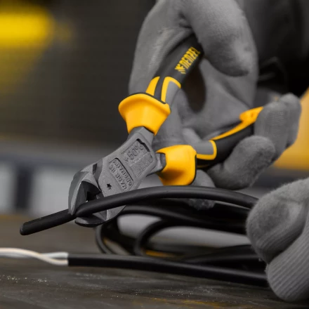 Бокорезы 180 мм Denzel 17785, усиленные, трехкомпонентные рукоятки купить в Надыме