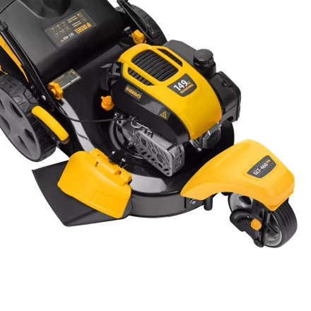 Бензиновая газонокосилка Denzel GLT-460SP-T, Trike 149 см3, 46 см, привод, панель, 60л (58810) купить в Надыме