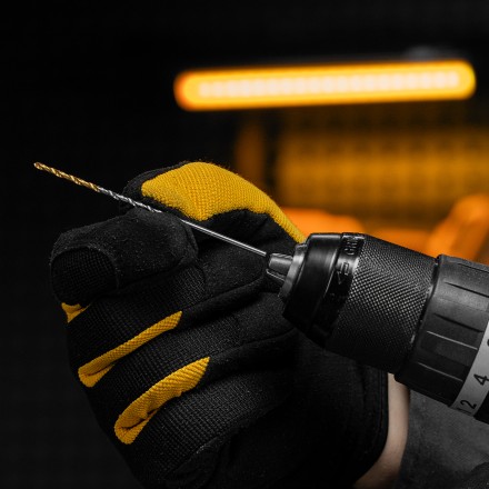 Сверло спиральное по металлу 2,5 х 95 мм Р6М5, Golden Tip, удлиненное, 2шт. Denzel 718246 купить в Надыме
