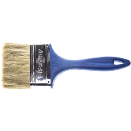 Кисть плоская STAYER "UNIVERSAL-PROFI", светлая натуральная щетина, пластмассовая ручка, 100мм 01085-100_z01 купить в Надыме