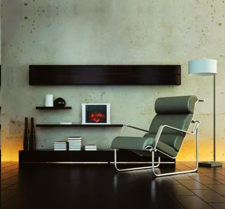 Электрокамин-камин электрический мини ELECTROLUX EFP/M-5012B черный купить в Надыме