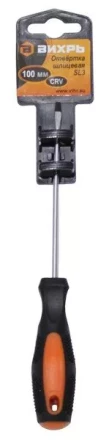 Отвёртка шлицевая SL3 100 мм Вихрь купить в Надыме