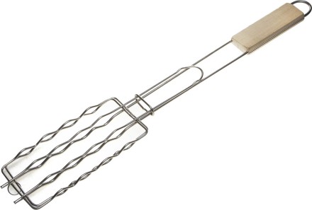 Решетка-гриль GRINDA &quot;BARBECUE&quot; для сосисок, нержавеющая сталь, 170х85мм 424730 купить в Надыме