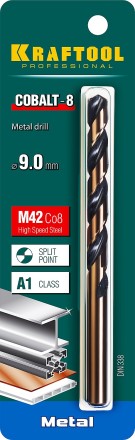 Сверла по металлу HSS-Co 29656-9 купить в Надыме