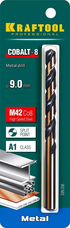 Сверла по металлу HSS-Co 29656-9 купить в Надыме