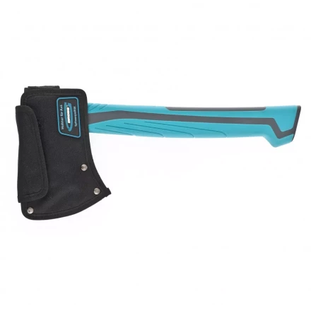 Топор универсальный 700 гр кованый тефлоновое покрытие двухкомпонентное пластиковое топорище 350 мм Gross 21450 купить в Надыме