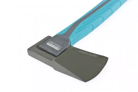 Топор универсальный 700 гр кованый тефлоновое покрытие двухкомпонентное пластиковое топорище 350 мм Gross 21450 купить в Надыме