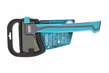 Топор универсальный 700 гр кованый тефлоновое покрытие двухкомпонентное пластиковое топорище 350 мм Gross 21450 купить в Надыме