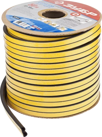 Уплотнитель самоклеящиеся промышленный Зубр серия ЭКСПЕРТ 40950-12-50 купить в Надыме