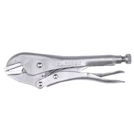 Зажим ручной усиленный плоский захват 225 мм Сибртех 18428 купить в Надыме