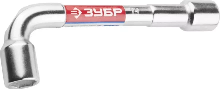 Ключ торцовый ЗУБР "МАСТЕР" двухсторонний L-образный, проходной, 14мм 27185-14 купить в Надыме