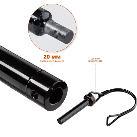 Удлинители шнека для мотобуров 1000 мм серия МАСТЕР купить в Надыме