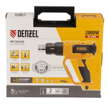 Фен строительный HG-2000E Denzel 28007 купить в Надыме