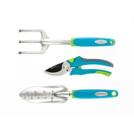 Набор садового инструмента с секатором алюминиевый цельнолитой 3 предмета Palisad 62901 купить в Надыме