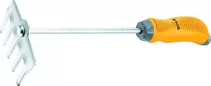 Грабли 5-зубые молибденовое покрытие 2-комп. рукоятка  PALISAD LUXE 61774 купить в Надыме