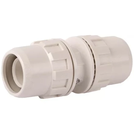 Соединитель ЗУБР "ШиреФит" "штуцер с гайкой - штуцер с гайкой", 20мм 51490-20 купить в Надыме