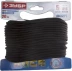 Шнур ЗУБР полиамидный, плетеный, повышенной нагрузки, с сердечником, черный, d 5, 20м 50311-05-020 купить в Надыме