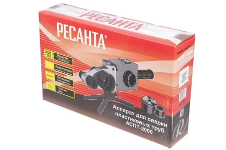 Аппарат для сварки ПВХ труб Ресанта АСПТ-2000 65/55 купить в Надыме