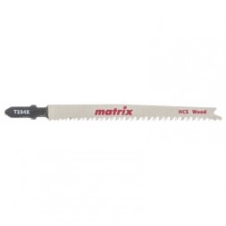 Полотна для электролобзика  по дереву 3 штук T234X 90 x 2-3 мм HCS Matrix 78217
