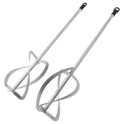 Комплект насадок для строительного миксера Denzel 84839, 2шт., 220х560 мм, оцинкованные, хвостовик HEX13