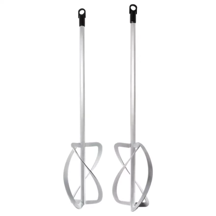 Комплект насадок для строительного миксера Denzel 84839, 2шт., 220х560 мм, оцинкованные, хвостовик HEX13 купить в Надыме