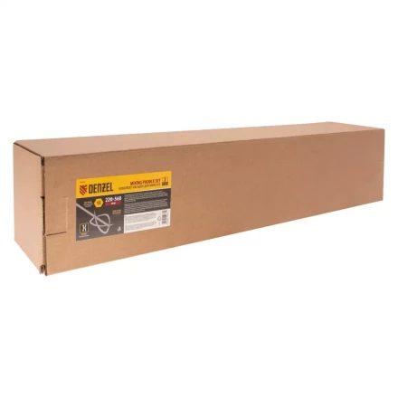 Комплект насадок для строительного миксера Denzel 84839, 2шт., 220х560 мм, оцинкованные, хвостовик HEX13 купить в Надыме