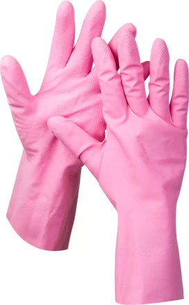 Перчатки ЗУБР "МАСТЕР" латексные, повышенной прочности, х/б напыление, рифлёные, 100% латекс, 100% хлопок, размер L 11250-L купить в Надыме