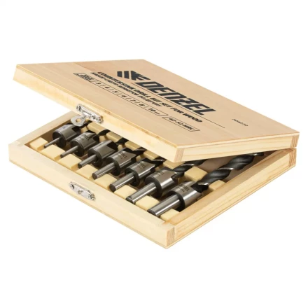Набор сверл зенкеров по дереву Denzel 704272, 3-10 мм, набор 7 шт купить в Надыме