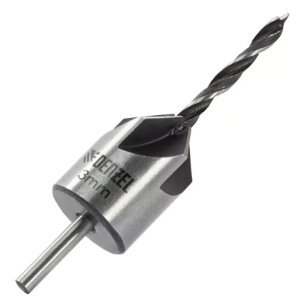 Набор сверл зенкеров по дереву Denzel 704272, 3-10 мм, набор 7 шт купить в Надыме