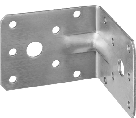 ЗУБР УНКУ-2.0, 55 x 70 x 70 x 2 мм, усиленный нержавеющий крепежный уголок, Профессионал (310516-55) купить в Надыме