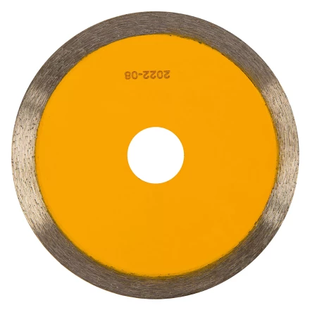 Диск алмазный отрезной 115 х 22,2 мм, сплошной, супертонкий, горячий пресс, мокрое резание// Denzel 73043 купить в Надыме