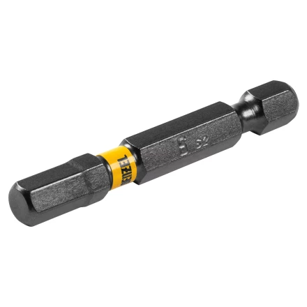 Бита HEX 6х50, сталь S2, шестигранный профиль, 10 шт. Е 6,3 Denzel 11664 купить в Надыме