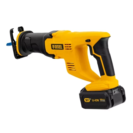 Пила сабельная аккумуляторная CRC-115, 18В Li-Ion Denzel 28465 купить в Надыме