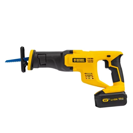 Пила сабельная аккумуляторная CRC-115, 18В Li-Ion Denzel 28465 купить в Надыме