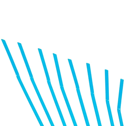 Грабли веерные стальные Palisad, 540 х 1450 мм, 24 плоских зуба, лакированный черенок, Luxe 617905 купить в Надыме