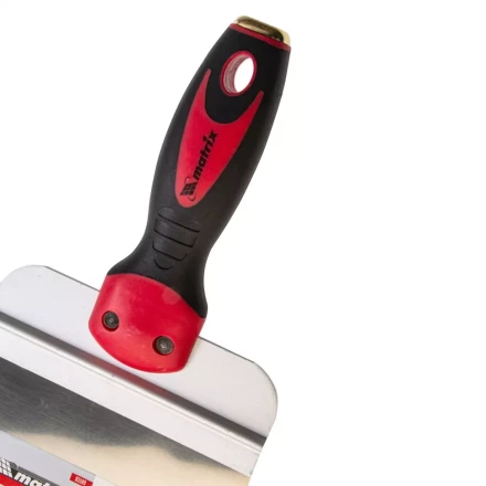 Шпатель фасадный из нержавеющей стали Matrix, 150 мм, двухкомпонентная ручка, широкое полотно, 85509 купить в Надыме