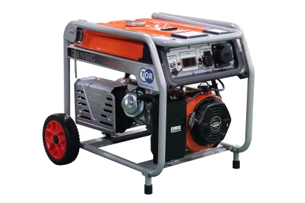 Генератор бензиновый TOR KM9500HA 7,0 кВт 220В с АВР, электростартером и колесами 1049609 купить в Надыме