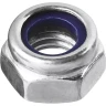 Гайка DIN 985 с нейлоновым кольцом, M8, 8 шт, кл. пр. 6, оцинкованная, ЗУБР 303586-08 купить в Надыме