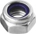 Гайка DIN 985 с нейлоновым кольцом, M8, 8 шт, кл. пр. 6, оцинкованная, ЗУБР 303586-08 купить в Надыме