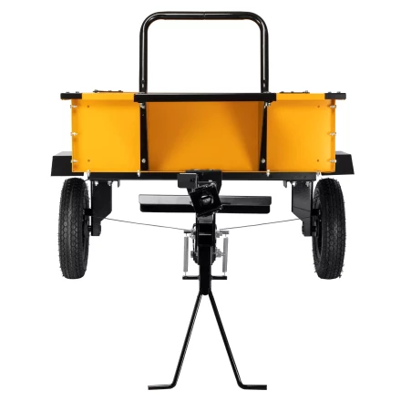 Прицеп для мотоблока Denzel TT-500, оцинк., груз. 500 кг, рег. сцепка, колеса 4.00-10, в упаковке купить в Надыме