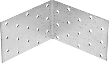 Крепежный угол ЗУБР "МАСТЕР" равносторонний, 60х100х100мм, 20шт 310205-060-100 купить в Надыме