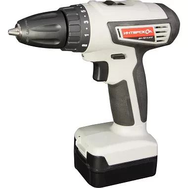 Аккумуляторная дрель-шуруповерт ИНТЕРСКОЛ ДА 10/14,4ЛЗ купить в Надыме