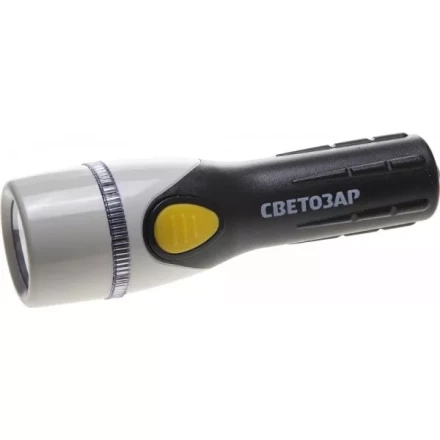 Фонарь СВЕТОЗАР "UPITER" ручной с пластмассовым корпусом и ремешком, ксеноновая лампа, 2xC SV-56373 купить в Надыме