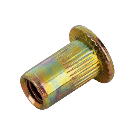 Заклепки резьбовые, стальные, оцинкованные, М4, пластиковый кейс, 140 шт. Denzel 40601 купить в Надыме