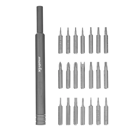 Набор для точных работ 22 в 1, универсальный, сталь CrV Matrix 13566 купить в Надыме