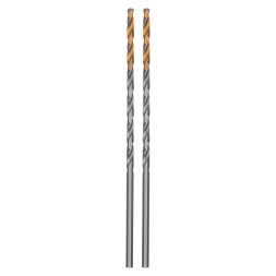 Сверло спиральное по металлу 3 х 100 мм, Р6М5, Golden Tip, удлиненное, 2шт. Denzel 718247