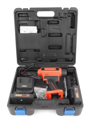 Аккумуляторный резьбовой заклепочник Messer M3000 с электронной системой настройки сжатия и счетчиком купить в Надыме