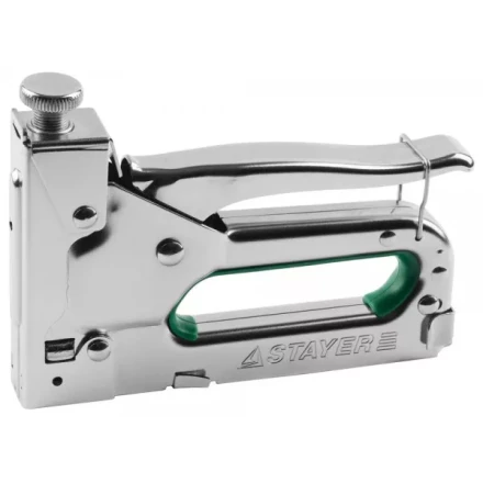 Степлер "Max 140" с регулировкой силы удара, металл корпус 4-в-1: тип 140 (6-14 мм) / 28 (9-11 мм) / 300 (10-14 мм) / 500 (14 мм), STAYER 31508_z02 купить в Надыме