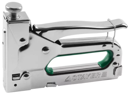 Степлер "Max 140" с регулировкой силы удара, металл корпус 4-в-1: тип 140 (6-14 мм) / 28 (9-11 мм) / 300 (10-14 мм) / 500 (14 мм), STAYER 31508_z02 купить в Надыме