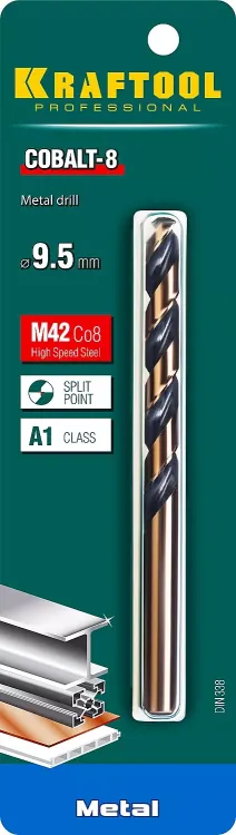 Сверла по металлу HSS-Co 29656-9.5 купить в Надыме